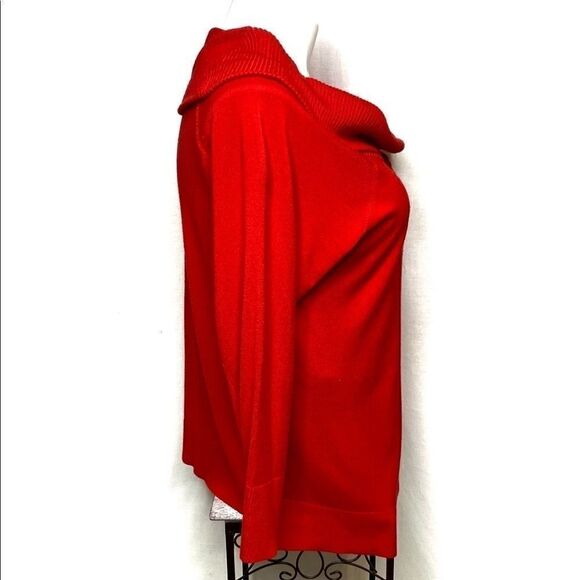 Torrid red cowl neck sweater size 3X - Picture 7 of 16